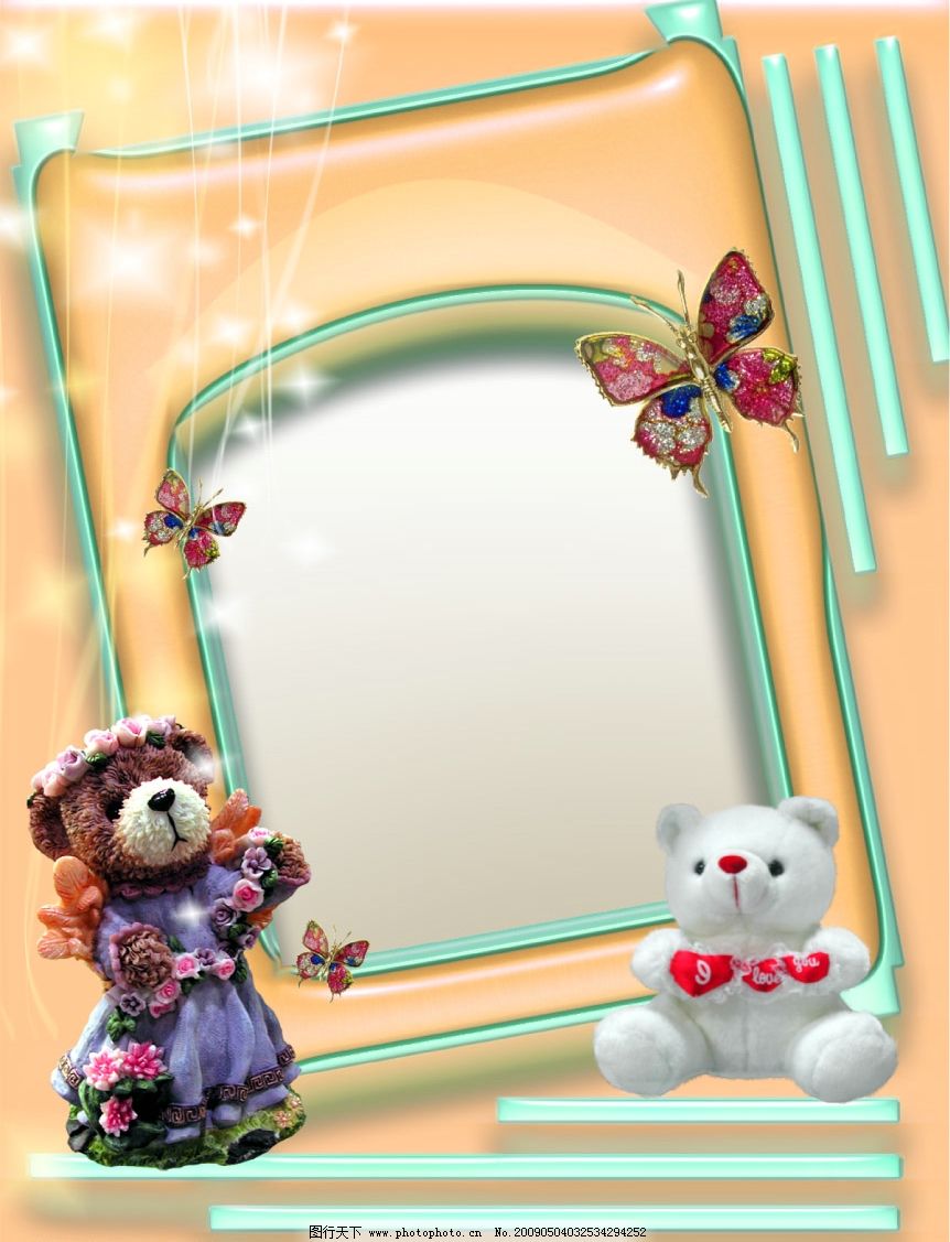 ppt 背景 背景图片 边框 模板 设计 相框 862_1127 竖版 竖屏