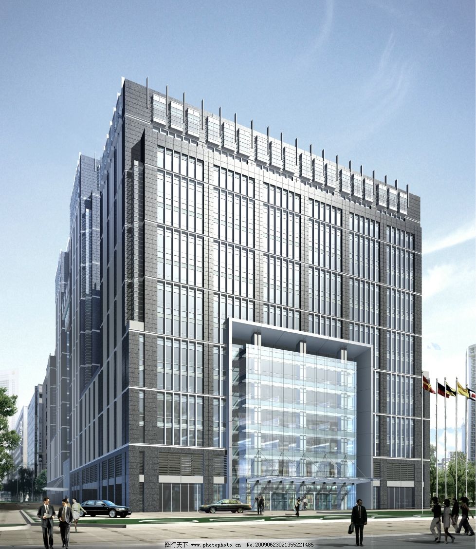 房屋外景效果图 树叶 树 楼房 地产 房地产 效果图 建筑物 草地 路灯 公路 灯光 灯杆 绿化 渲染 花台 小树 蓝天 白云 广场 人 人群 休息 休闲 小区 树枝 花园 汽车 公交车 的士 鸽子 美女 别墅 家 源文件库 72DPI PSD